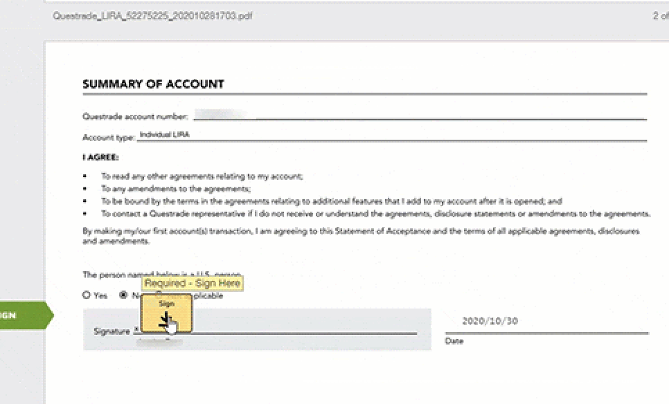 Questrade電子署名2